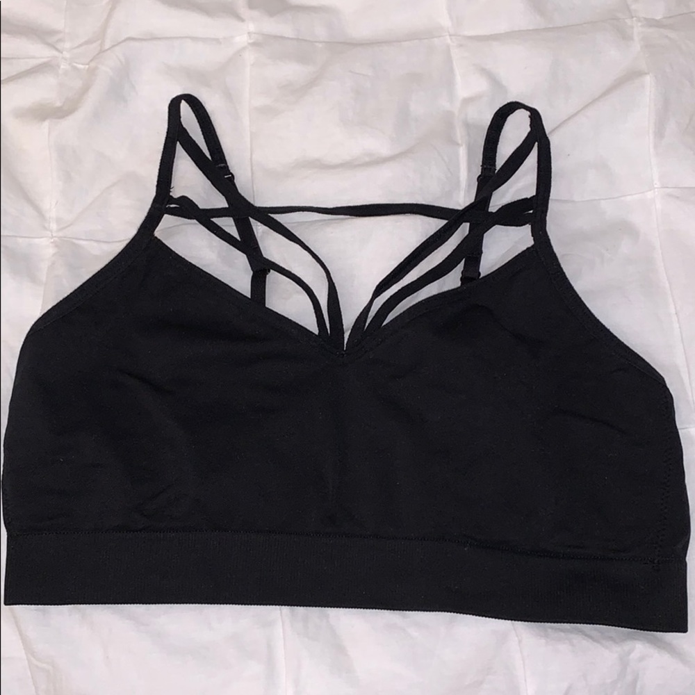 EUC strappy bralette | PINK